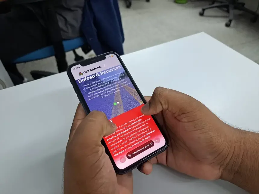Detran disponibiliza atendimento online para recursos de infração