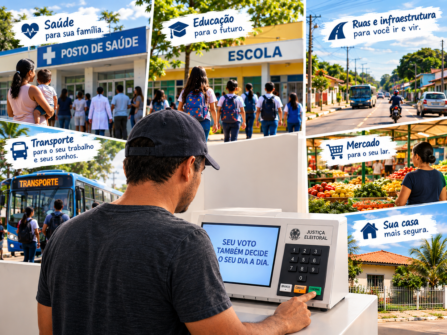 Antes de votar, olhe para a sua realidade