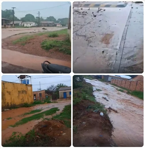 Fortes chuvas causam transtornos em Alenquer e moradores expõem falta de infraestrutura nas ruas da cidade
